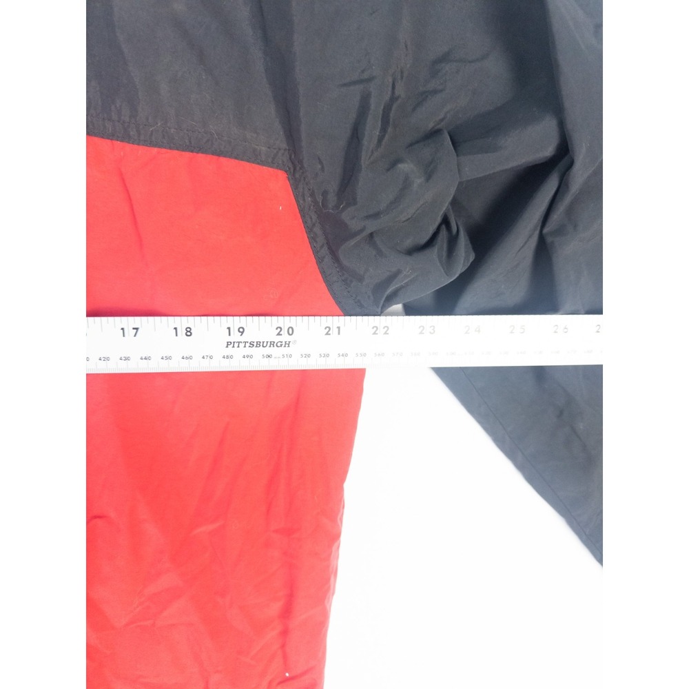 VTG LL Bean Jacket Mens L Color Block Full Zip Hooded Drawstring Logo Outdoor - Picture 8 of 8